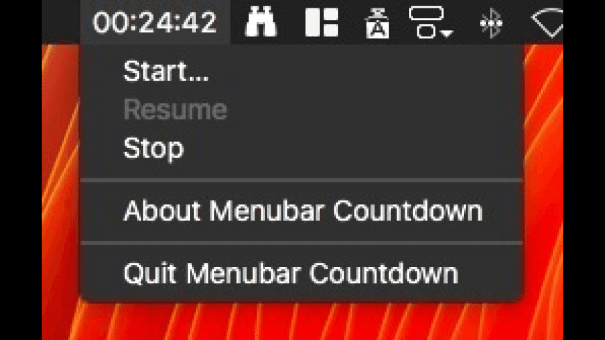 countdown timer for mac desktop